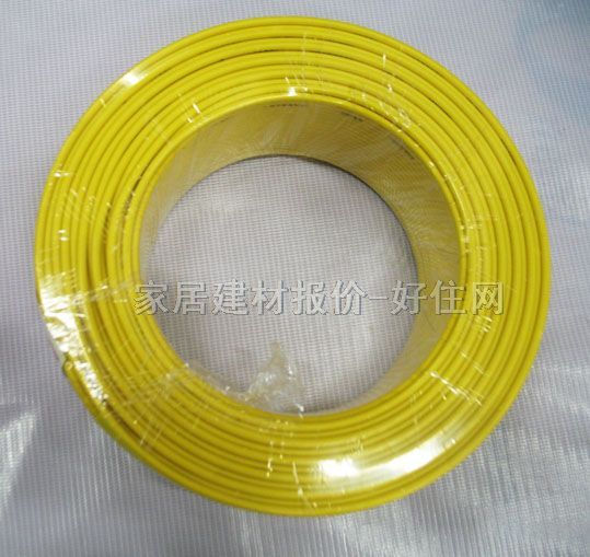 三圈牌单芯电线电缆 铜芯PVC绝缘阻燃电缆 2.5m�O ZR-BV 100米 450\750V