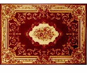 常发茶几地毯 工艺块毯1823R-1 120×170cm 