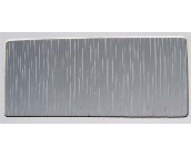 华纳尔泰 铝扣条形天花 覆膜流星雨（银）6802# 150mm 