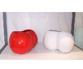 猫王花瓶、果盘 猫王 陶瓷 