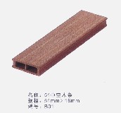 鲁卡异型天花板 生态木塑51×16mm多功能木条系列 51中空木条 51×16mm 