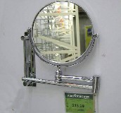 利尼斯化妆镜 可折叠挂墙70016 6寸 