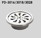 雅之杰地漏 圆形不锈钢PD-3016 2寸 