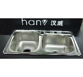 汉威厨盆水槽星盆 不锈钢HK-005T HK-005T 双盆 