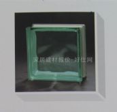 海威玻璃砖 空心宝石绿 190×190×80mm 